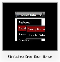 Einfaches Drop Down Menue Dhtml Menu Javascript