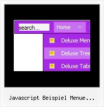 Javascript Beispiel Menue Mouseover Vorlagen Cascade Dropdown Menue