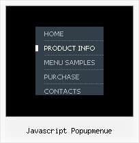Javascript Popupmenue Bilder Menues
