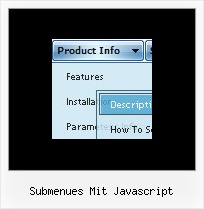 Submenues Mit Javascript Navbar
