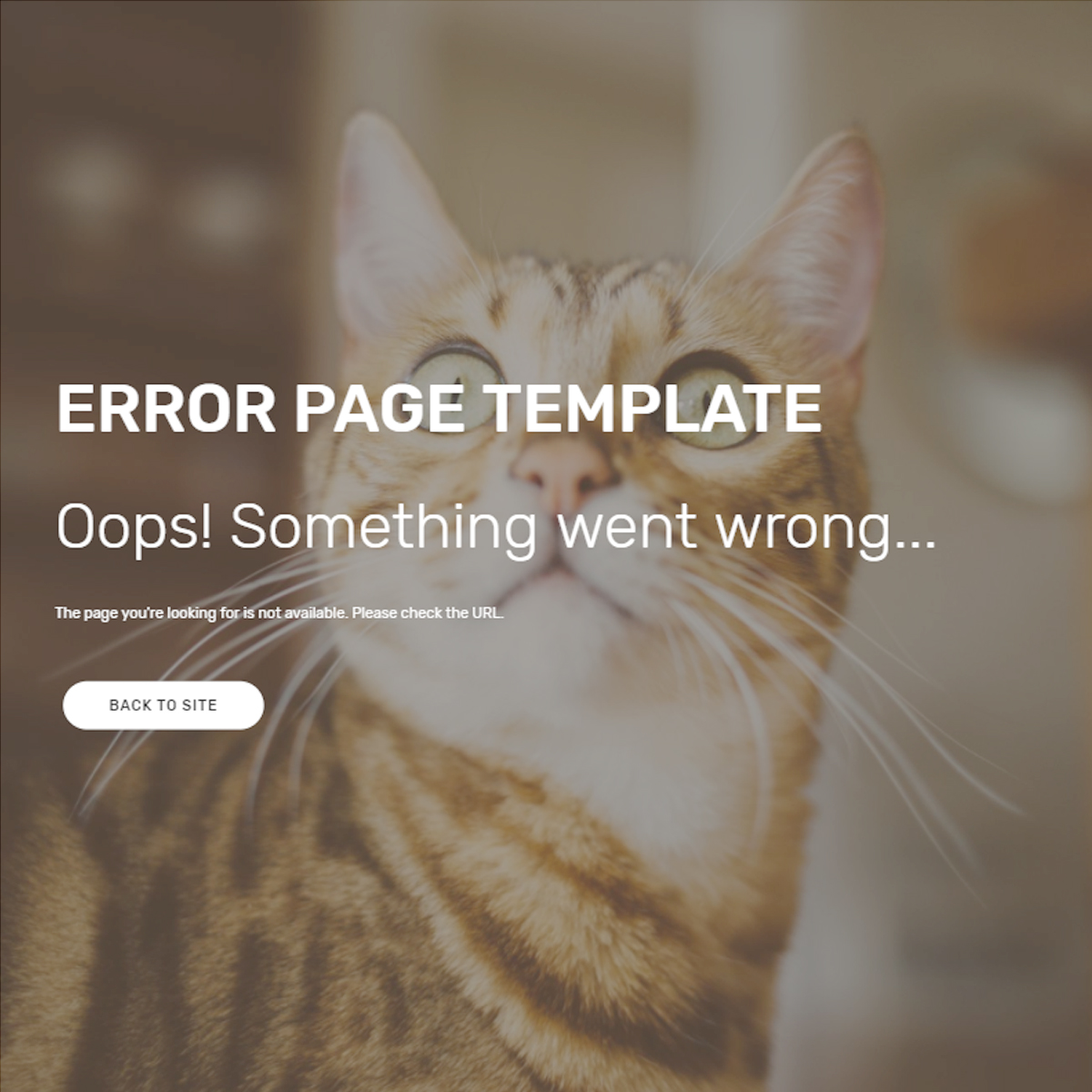 Free Download Bootstrap Error Themes
