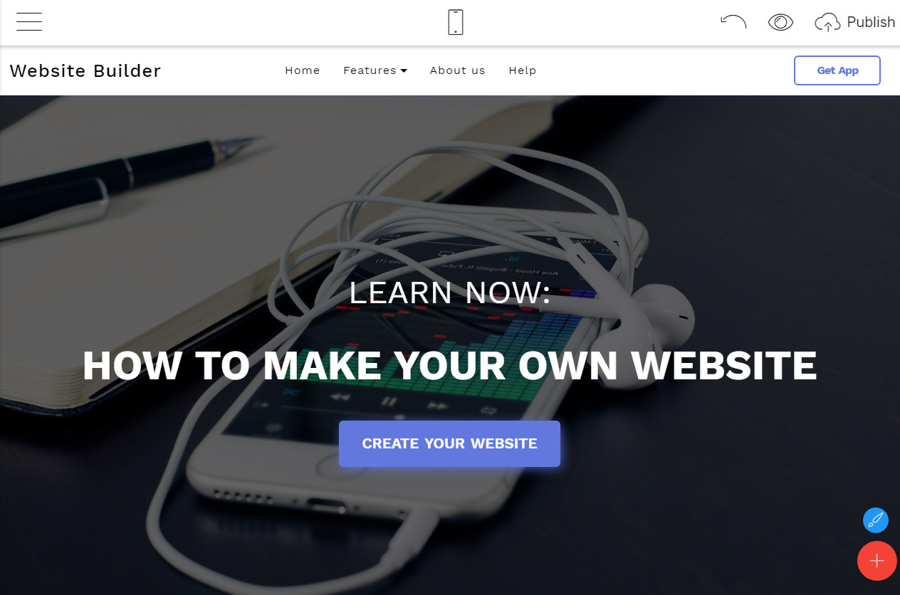 how to make a website for a business for free